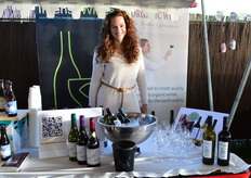 Frederiecke van Harten bij Intense Wines.